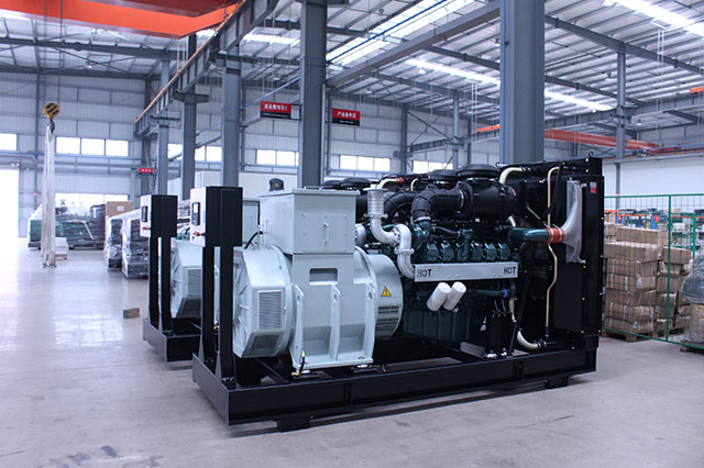 ကမ်းလွန်အတွက် Doosan Diesel Diesel Diesel Generator ကို 250Kwkw-450kw